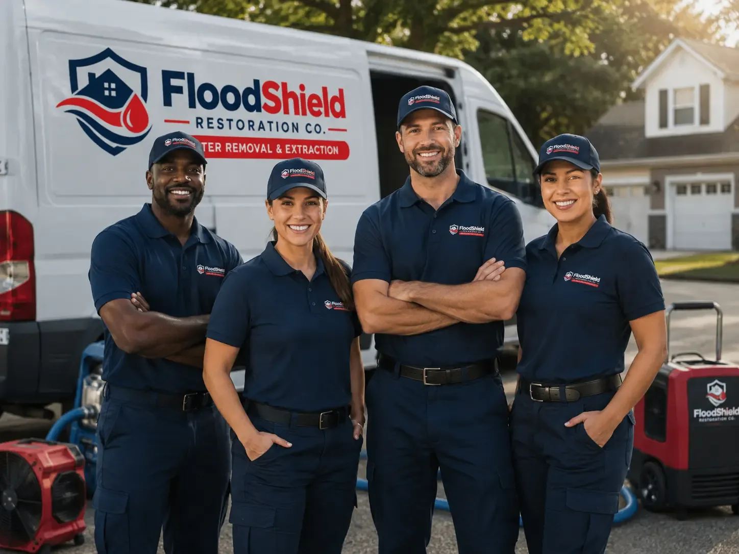 Flood Damage Restoration company in Novice, TX