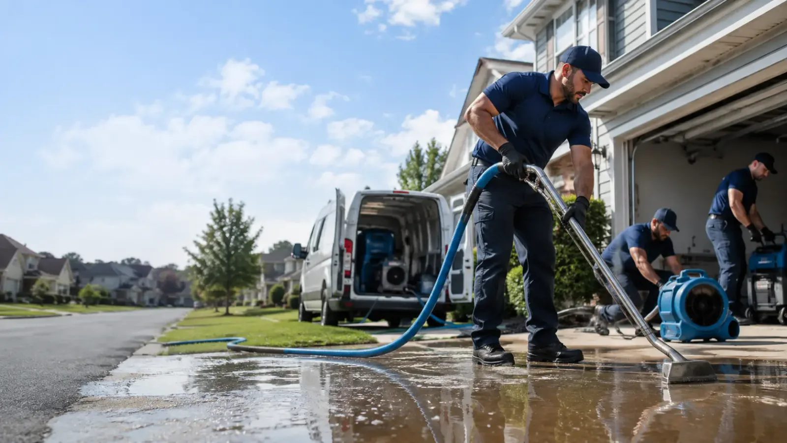 Flood Damage Restoration in Novice, TX